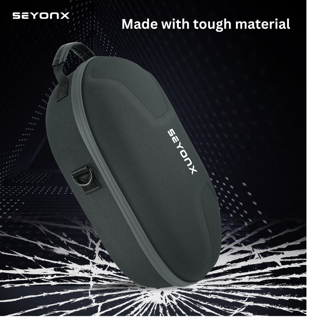SEYONX - Carrying Case Compatible with Meta Quest 3S/3/2 VR Headset.